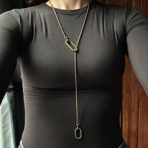 Free People Bolo Metal Necklace